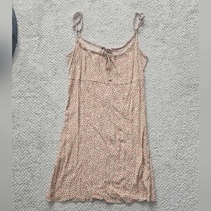 BRANDY MELVILLE Floral Mini Dress Made in Italy Y2K